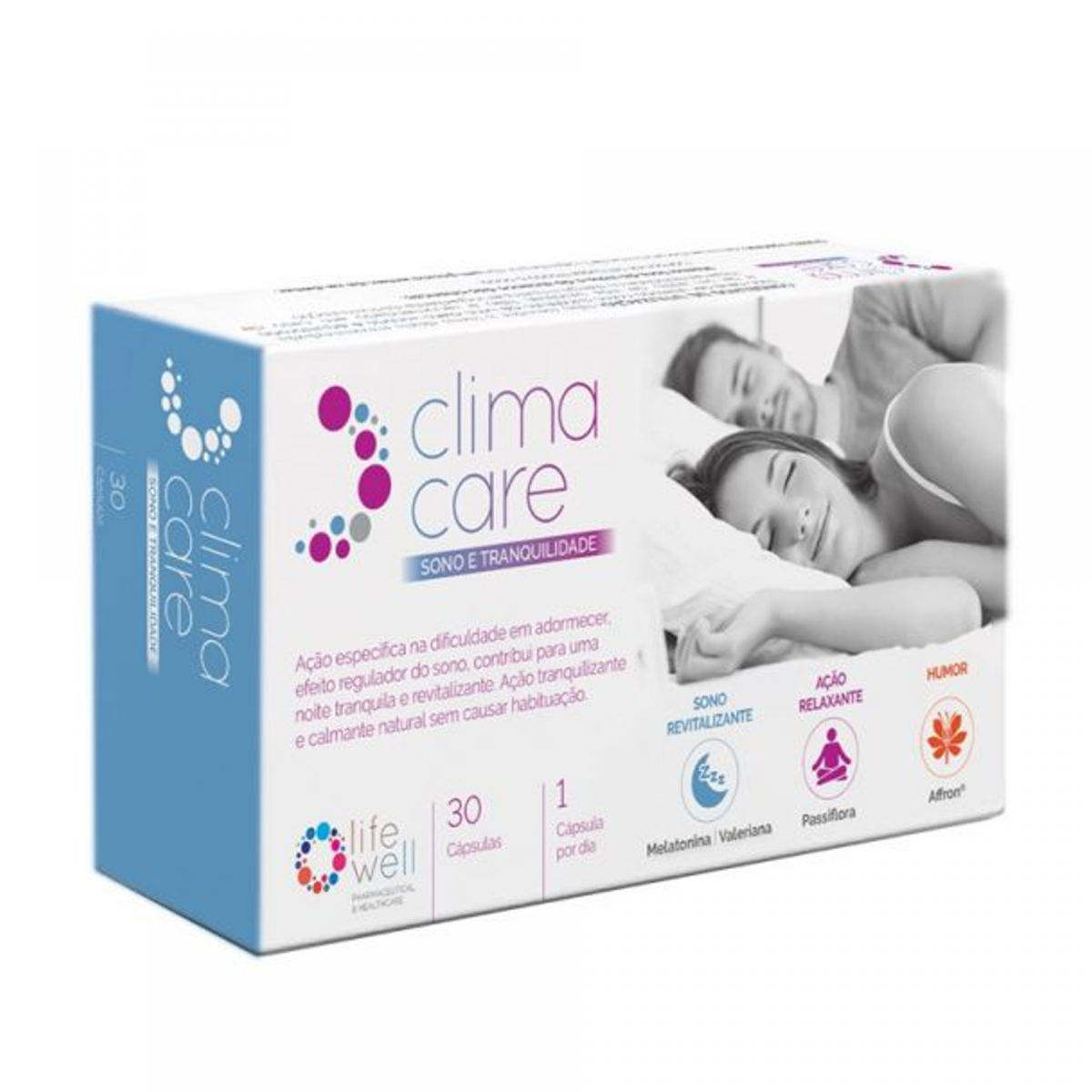 ClimaCare Sono E Tranquilidade 30 C psulas 6664540 Glammy