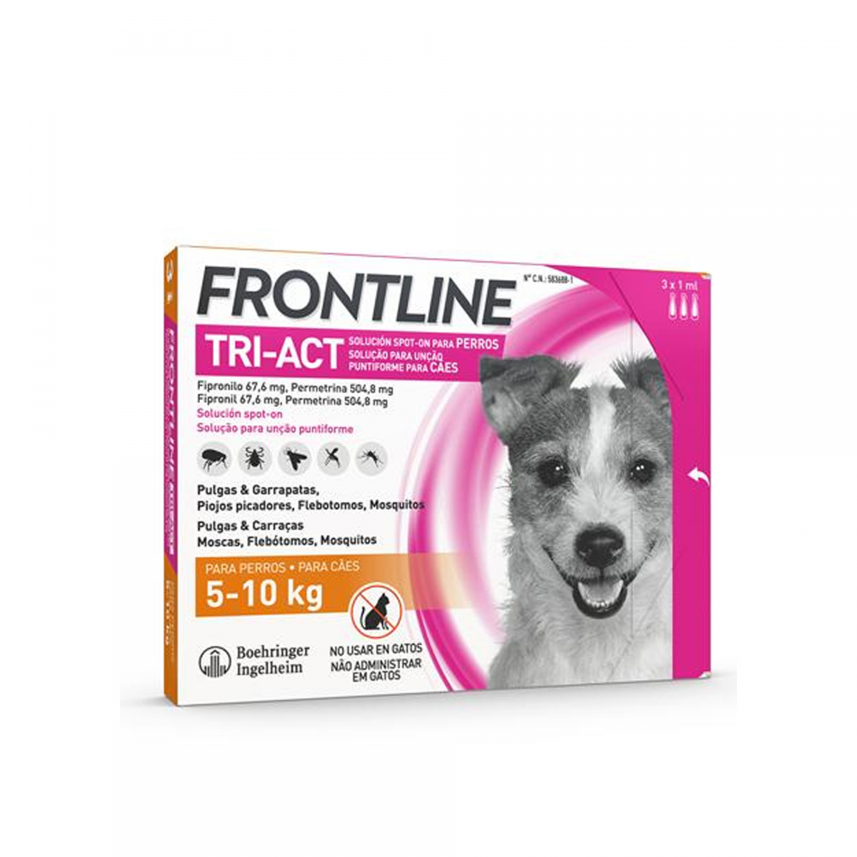 frontline tri act 5 10 kg